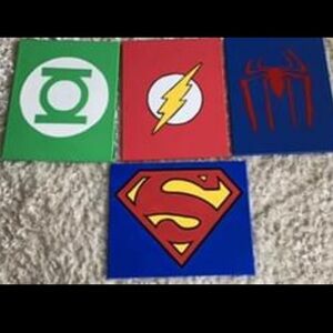 Superhero Room Decor  🦸🏼‍♂️ Art & Pillows